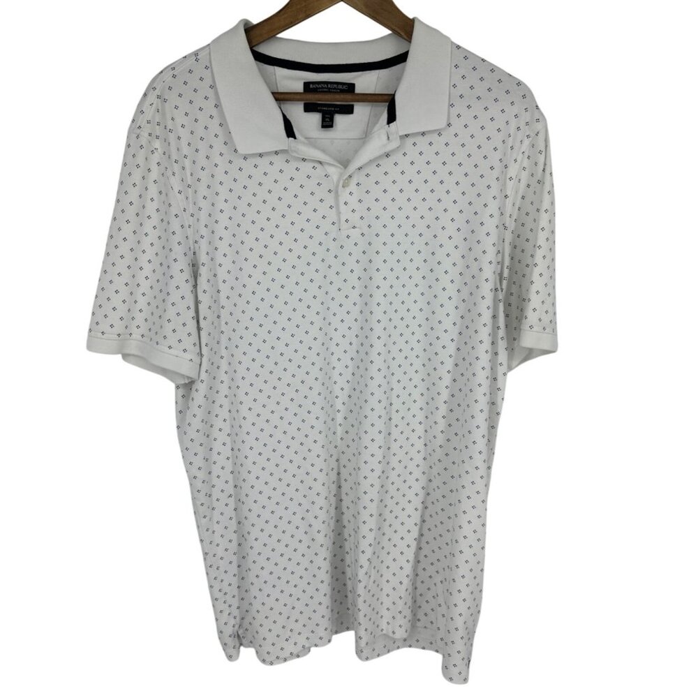 Banana Republic Luxury Touch Standard Fit Polo Shirt Size XL Tall